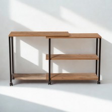 Eşyala. Malaga 360 Derece Dönebilen Yan Sehpa (76x70x66 cm)