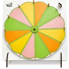 Renkli Çarkıfelek Oyunu, Eğitim Materyali, Eğitici ve Eğlenceli Oyun