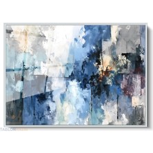 Tablonhazır Çerçeveli Yatay Cam Tablo Salon Duvar Tablosu Yatay Cam Soyutmavitonlari Ofis Tablosu