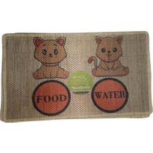 Feyza Design Kedi Tırmalama Halısı, Desenli, 70X43 Cm, Rahat ve Şık Tasarım