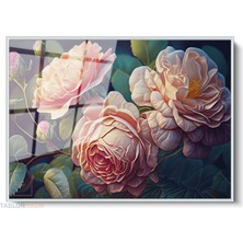 Tablonhazır Çerçeveli Yatay Cam Tablo Salon Duvar Tablosu Yatay Cam Acanguller Yeni Ev Hediyesi Ofis Tablosu