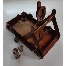 Doğal Ahşap Mancınık, Eğlenceli ve Dayanıklı Tasarım