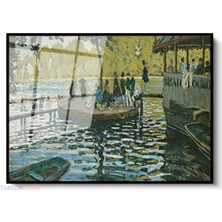 Tablonhazır Çerçeveli Yatay Cam Tablo Salon Duvar Tablosu Yatay Cam Golmanzarasi Yeni Ev Hediyesi Ofis Tablosu