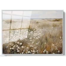 Tablonhazır Çerçeveli Yatay Cam Tablo Salon Duvar Tablosu Yatay Cam Vintagepapatyalar Ofis Tablosu