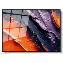 Tablonhazır Çerçeveli Yatay Cam Tablo Salon Duvar Tablosu Yatay Cam Koyurenkfircadarbeleri Ofis Tablosu