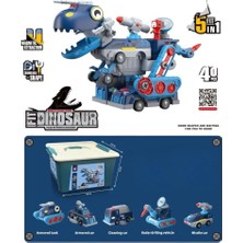 Kiddico Toys Mıknatıslı Dinazor Araba Kutulu