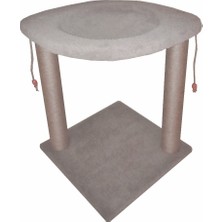 Feyza Design Rahat ve Eğlenceli Kedi Hamak ve Tırmalama Tahtası Seti