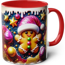 Dublemetre Gingerbread Kurabiye Adam Baskılı Kupa