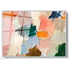 Tablonhazır Çerçeveli Yatay Cam Tablo Salon Duvar Tablosu Yatay Cam Renklifircadarbeleri5 Ofis Tablosu