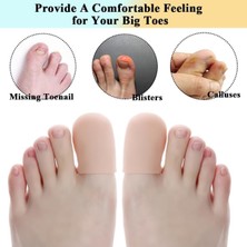 Ayak Başparmak Koruyucu Silikon Tüp, Rahat ve Güvenli Kullanım