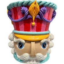 İki Cadı Tasarım Kurşun Asker Kutu /saksı Dekoratif Obje