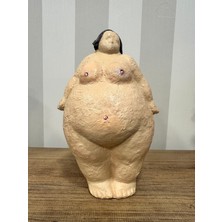 İki Cadı Tasarım Modern Soyut Lady Dekoratif Obje Polyester Heykel