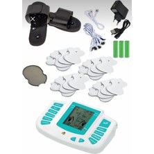 Yüksek Performanslı 16 Pedli Tens Masaj Cihazı, Terlikli, Türkçe Menü