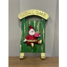 İki Cadı Tasarım Welcome Noel Baba Pano
