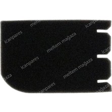 Süppürge Arçelik Ile Uyumlu S 6380 Y Süpürge Motor Koruma Sünger Filtresi