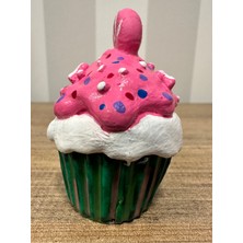 İki Cadı Tasarım Mini Cupcake Polyester Obje
