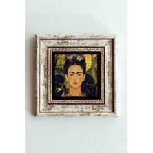 Mbb E-Ticaret Kadın Çerçeveli Taş Tablo , Çerçeveli Taş Duvar DEKORU-ENKCRCVTBL-00158