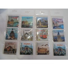 Ucuz Parçacım Istanbul Temalı 3’lü Dekoratif Magnet Seti | Turistik Hediyelik