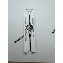 Herşey Nota Powerpuff Girls Buttercup Figürlü Ip Unisex Bileklik – Ayarlanabilir Sevimli Tasarım