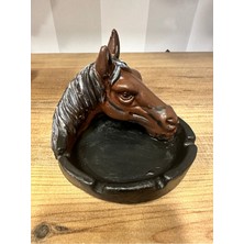 İki Cadı Tasarım Kül Tabağı At Dekoratif Obje