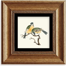 Mbb E-Ticaret Dalda Iki Kuş Çerçeveli Taş Tablo