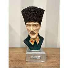 İki Cadı Tasarım Mustafa Kemal Atatürk Büst, Biblo, Taş Heykel