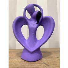 İki Cadı Tasarım Sarmal Aşk Dekoratif Obje