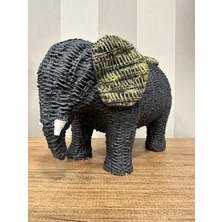 İki Cadı Tasarım Şık ve Dekoratif Fil Dekoratif Obje, Saksı, Vazo