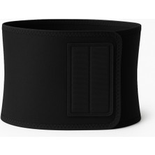 Ayarlanabilir Sünger Kumaş Bel Korsesi, Siyah, Konforlu ve Şık Tasarım