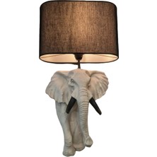 İki Cadı Tasarım Şık ve Dekoratif Fil Duvar Aplik Abajur