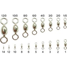 Savex TY-10001 Çelik Bilyeli Fırdöndü (6'lı) No:6