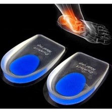 Mavi Silikon Topuk Yastığı Rahatlık ve Destek Sağlar