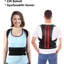 Dik Duruş Korse, Balenli, Unisex, Kamburluk Önleyici, Medikal Destek
