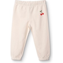 Hellobaby Hellobaby Kız Bebek Eşofman Alt Kalp Baskılı Yok Uzun Paça