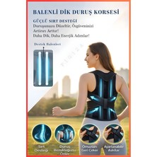 Dik Duruş Korse, Kifoz ve Kamburluk Destekli Omuz ve Sırt Aparatı