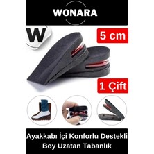 Hava Yastıklı Esnek Konforlu Boy Uzatan Tabanlık, Rahatlık ve Destek Sunar