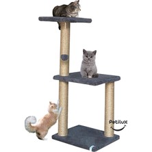 Feyza Design Yumuşak Dokulu Jüt Ipli Kedi Tırmalama ve Oyun Alanı