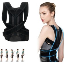 Erkek Bel Kemeri Balenli Spor Korse, Dik Duruş ve Omuz Desteği