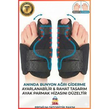 Ayak Başparmak Düzeltici Gece Ateli, Rahat ve Güvenli Tedavi Seti