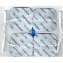 Tens Cihazı Pedi 5x5 Cm, 4'lü Paket, Konforlu Ağrı Kesici Destek