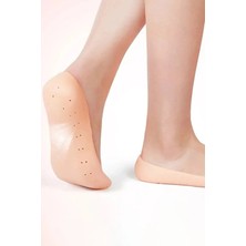 Kadın ve Çocuklar Için Rahat Topuk Çatlak Bakım Çorabı, Silikon Patik ve Ayak Maskesi