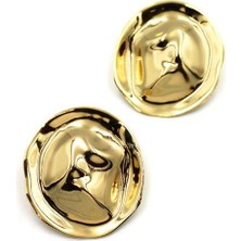 Royaleks Plaka Küpe - Altın