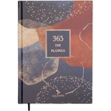 2021 365 Day Planner -Terracotta (Ciltli)