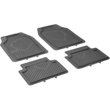 Image 4 Season Havuzlu (Tüm Modeller) 3D Üniversal Kauçuk Oto Paspas Gri