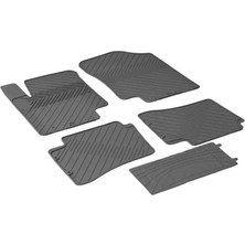 Image Hyundai i20 HB (2009 - 2014) Kauçuk Oto Paspas Gri