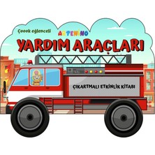 Nerm Taşıtlar Serisi - Yardım Araçları Çıkartmalı Etkinlik Kitabı