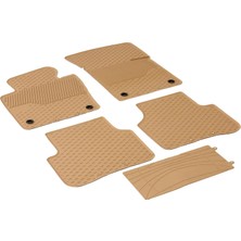 Image Volkswagen Passat B6 Sedan / Variant SW (2005 - 2010) Kauçuk Oto Paspas Bej