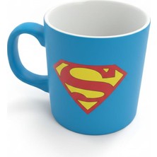 Netavantaj Superman Seramik Çay Kahve Kupası Mavi