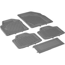 Image Volkswagen Yarı-Üniversal (Tüm Volkswagen Modelleri) Kauçuk Oto Paspas Gri