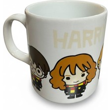 Netavantaj Harry Potter ve Arkadaşları Seramik Çay Kahve Kupası Beyaz